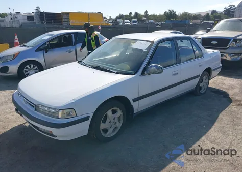 1990 Honda Accord Lx/Ex из США, поврежденный, VIN JHMCB7659LC103387